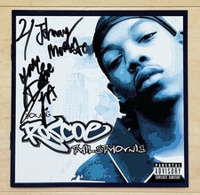 Roscoe Autograph Signed Philaphornia Cd Cover DPG Rap Hip-Hop Kurupt