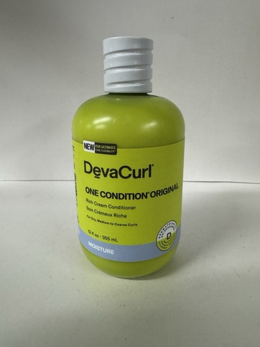 Deva Curl One Condition Original Rich Cream Conditioner 12 oz NEW - Picture 4 of 4