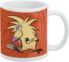 Angry Beavers Norbert Mug 11oz Cartoon Coffee Cup Gift White