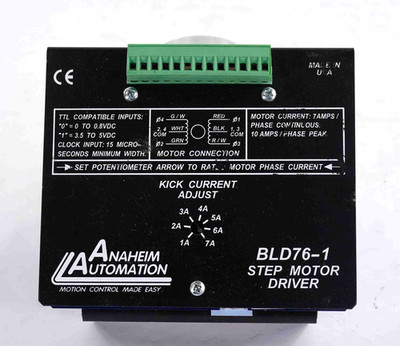 Anaheim Automation BLD76-1 Step Motor Driver 7A BLD761