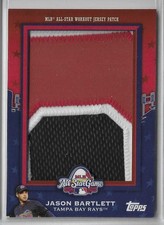 2009 Topps Update Jason Bartlett All-Star Jumbo Patch Relic ASJP-58 #1/6
