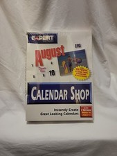 Expert Calendar Shop For Win 3.1 / Win 95
