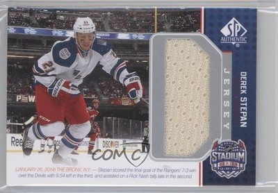 2014-15 SP Game Used Edition Jersey Derek Stepan #SS-DS 0c3