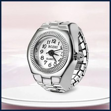 Ring Watch New Hot Selling Creative Alloy Shell Finger Circular Dial Couple Men