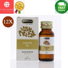 12 Pack X HEMANI Castor natural oil (30ml) 100% Natural ⭐FAST SHIPPING⭐