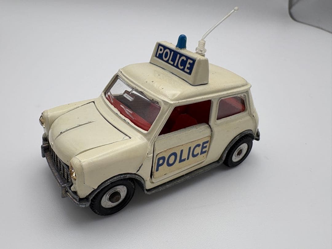 ディンキー（Dinky Toys）No.250 ポリス・ミニ・クーパー Dinky Toys 250 Police Mini Cooper S Car 1968 White W/Box | eBay