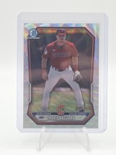 2026 Bowman Chrome Prospects Travis Bazzana #BCP-35 Chrome Wave Refractor /350