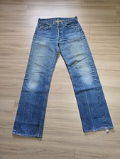 VTG 1960s Levis 501 Big E 66 Single Stitch W30 L29.5 Original Vintage Denim