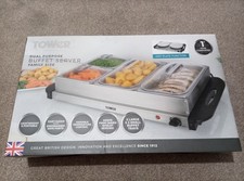 Tower Family Size Dual-Purpose Buffet Server hot plate function great design