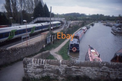 35 mm Dia - Heyford Bahnhof und Oxford Kanal, 1983