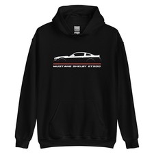 Premium Hoodie For Mustang Shelby GT500 2007-2009 Car Owners Birthday Gift