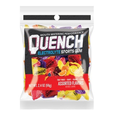 Mueller Quench Chewing Gum Variety Bag: 2.4 oz. bag / 1 bag Lemon, Fruit, Orange