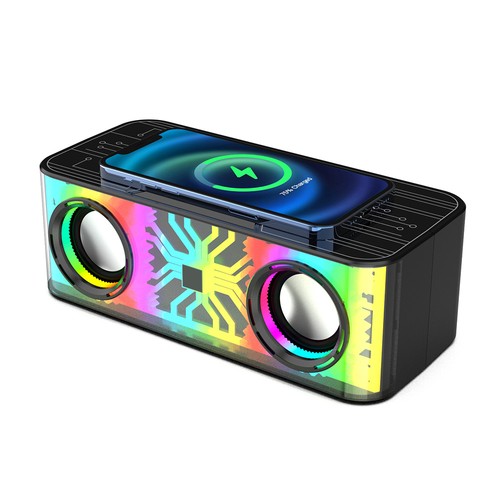 Altoparlante Bluetooth Portatile Subwoofer Bass Carica Wireless Veloce - Foto 1 di 14