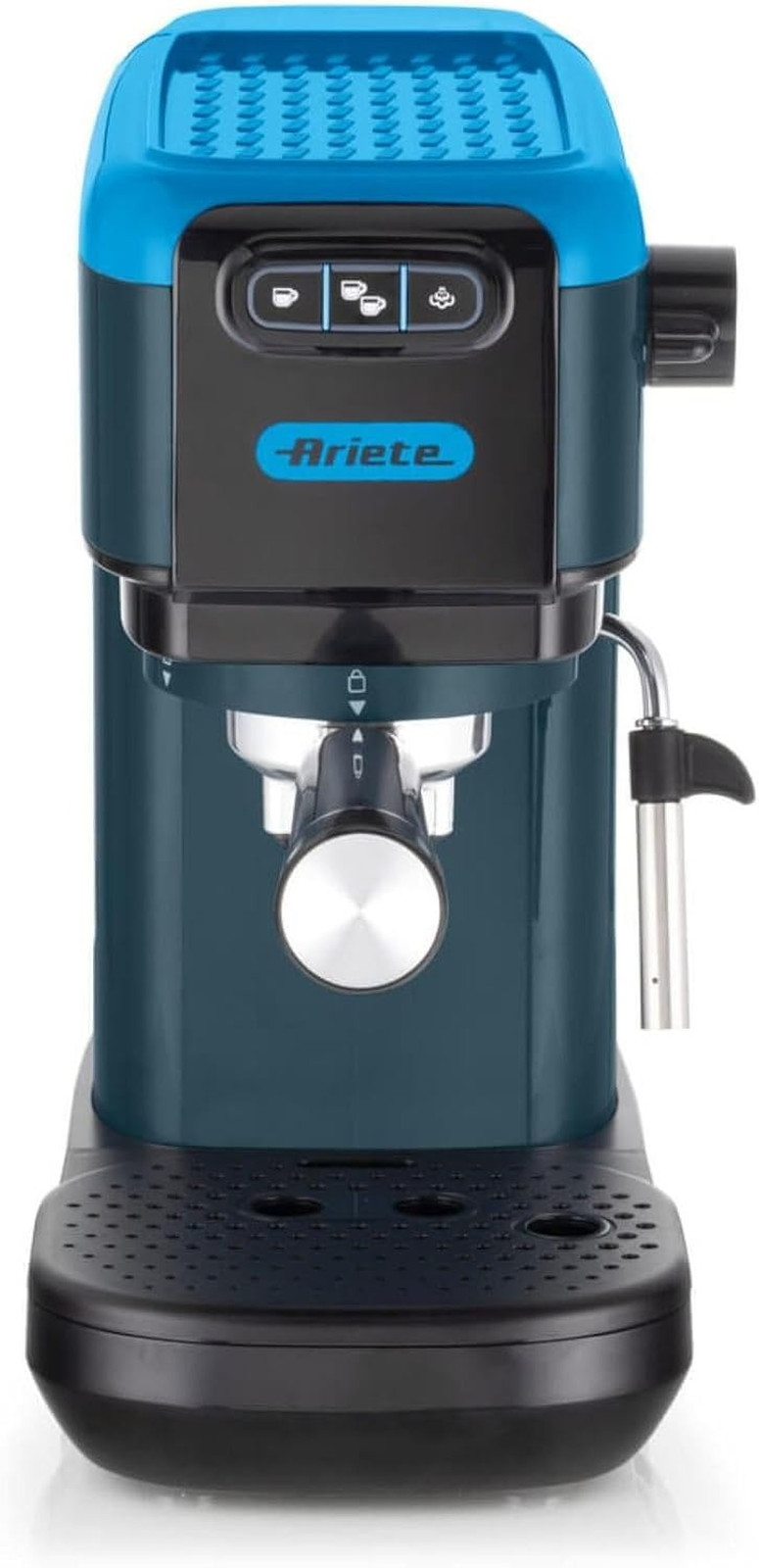 Ariete 1399 Sky Blue: Macchina Espresso Colorata per Cialde e Polvere