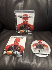 Spider-Man Web of Shadows PS3 (Sony PlayStation 3, 2008) complete w/ manual