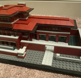 Lego Architecture Robie House 21010 Frank Lloyd Wright Set 100% Complete no Box