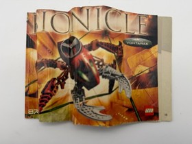 LEGO Bionicle Vohtarak 8742 Incomplete 46 Parts No Can No Manual No Elastic