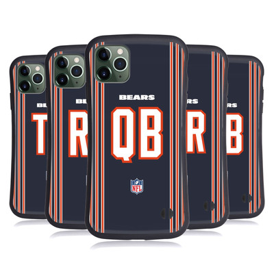 NFL CHICAGO BEARS POSITIONS & LOGO HYBRID HÜLLE FÜR APPLE iPHONES HANDYS