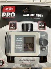 Orbit Irrigation 2 Port Digital Water Timer High Flow Timer Model 26622 New