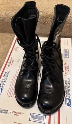 Corcoran 1500 Black Lace Up Jump Boots Mens 11 E