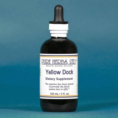 Pure Herbs: Yellow Dock - 4 oz. (Natural Herbal Extracts)