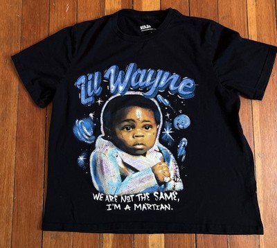 Lil Wayne  We Are Not The Same I m A Martian  T-Shirt Men s Large,  Hip-Hop