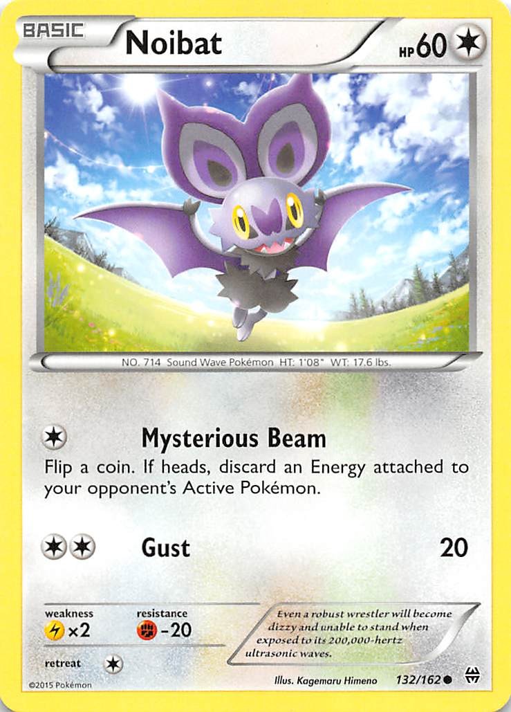 Noibat 132 132/162 XY BREAKthrough Pokemon