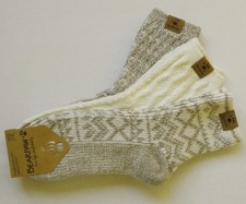 BEARPAW Women Anklet Socks 3 Pairs SUPER SOFT Size M Multiple Colors - New