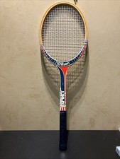 Wilson Sport Wood Tennis Racket - Warped - Vintage