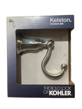 NEW Kohler 13505-BN BRUSHED NICKEL Kelston Bathroom Robe Towel Hook wall mount