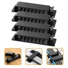 4pcs Wire Management 8 Holes Cable Organizer Adhesive Cable Clip