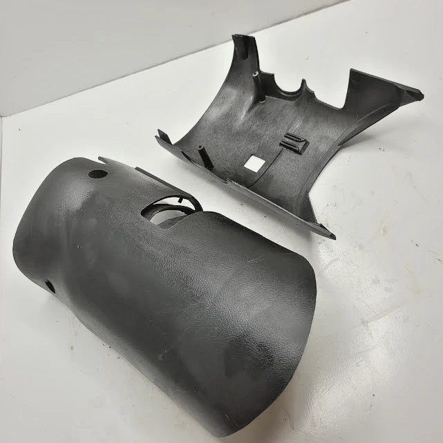 1985-1989 Ford Ranger Bronco II Steering Column Cover Trim w/Tilt Black OEM - Image 3 of 4