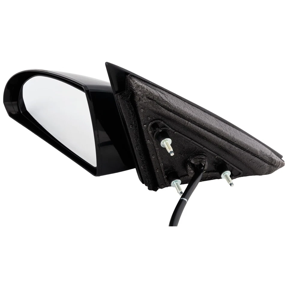 Espejo retrovisor eléctrico para Chevrolet Impala 2006-2013 lado del conductor con base negra texturizada Foto 3 de 4