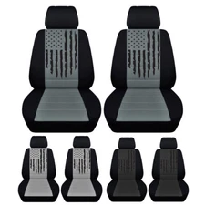 Truck Seat Covers Fits 2006, 2007, 2008, 2009 Honda Ridgeline Tattered Flag