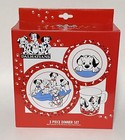 Vintage Disney 101 Dalmatians 3-Piece Child's Dinner Set Plate, Bowl and Cup