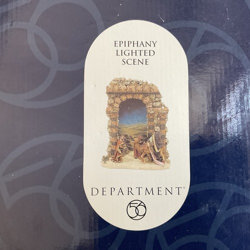 Dept 56~Epiphany Lighted Scene~ 3 Wise Men~Christmas~#56.41868~2000~NIB - Picture 2 of 4