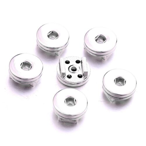 12mm/18mm 10pcs Drill Snap Button Fit Chunk Charm Snap Button Jewelry Making DIY - Picture 11 of 35