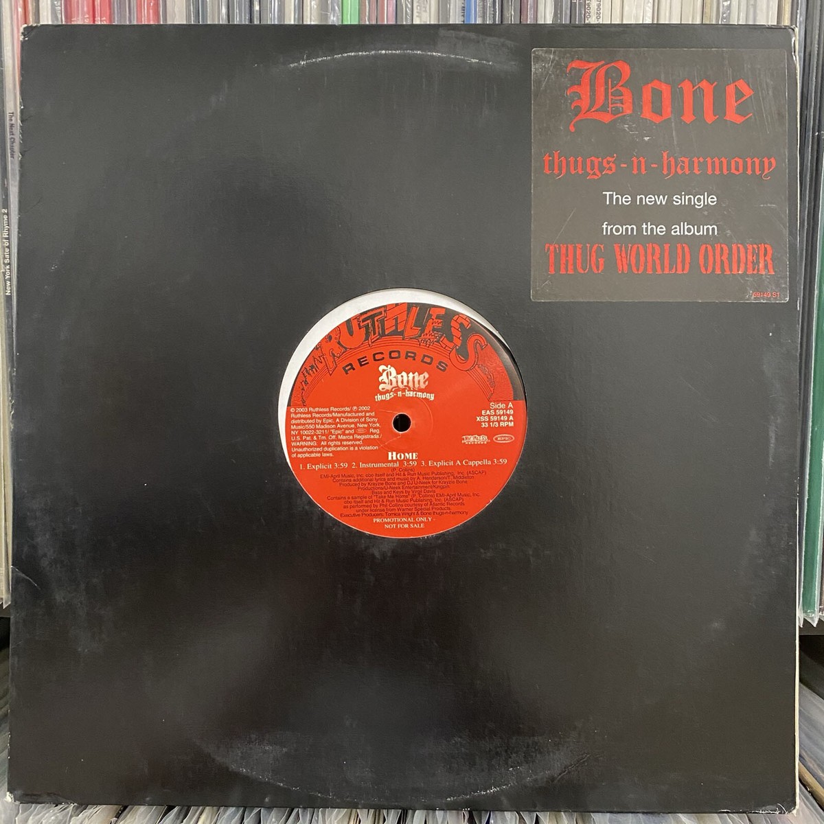 Bone Thugs-N-Harmony 12' LP 3枚セット 名盤