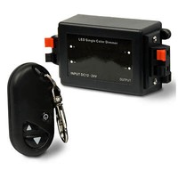 Isoled Led Funk Pwm-Dimmer, 1 Kanal, 12-24V Dc 8A