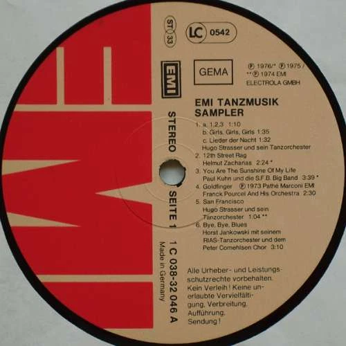 Various - Spectrum - EMI Tanzmusik Sampler LP Comp Vinyl Schallpl - Bild 3 von 4