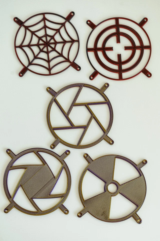 PC Fan Shroud / Grill / Abdeckung – 120 mm oder 140 mm - Bild 2 von 4