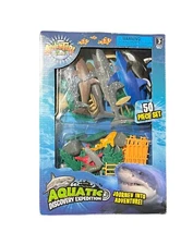 Rhode Island Novelty 50 Piece Adventure Planet Aquatic Set Ages 3+ Wear To Box