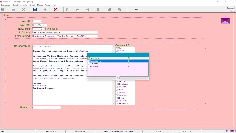 NPROFILE Email Marketing Software - Contacts Leads CRM - Image 4 of 4