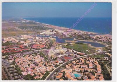 CPSM 34300 CAP D AGDE holiday village C.C.A.S. aerial view of the village n2