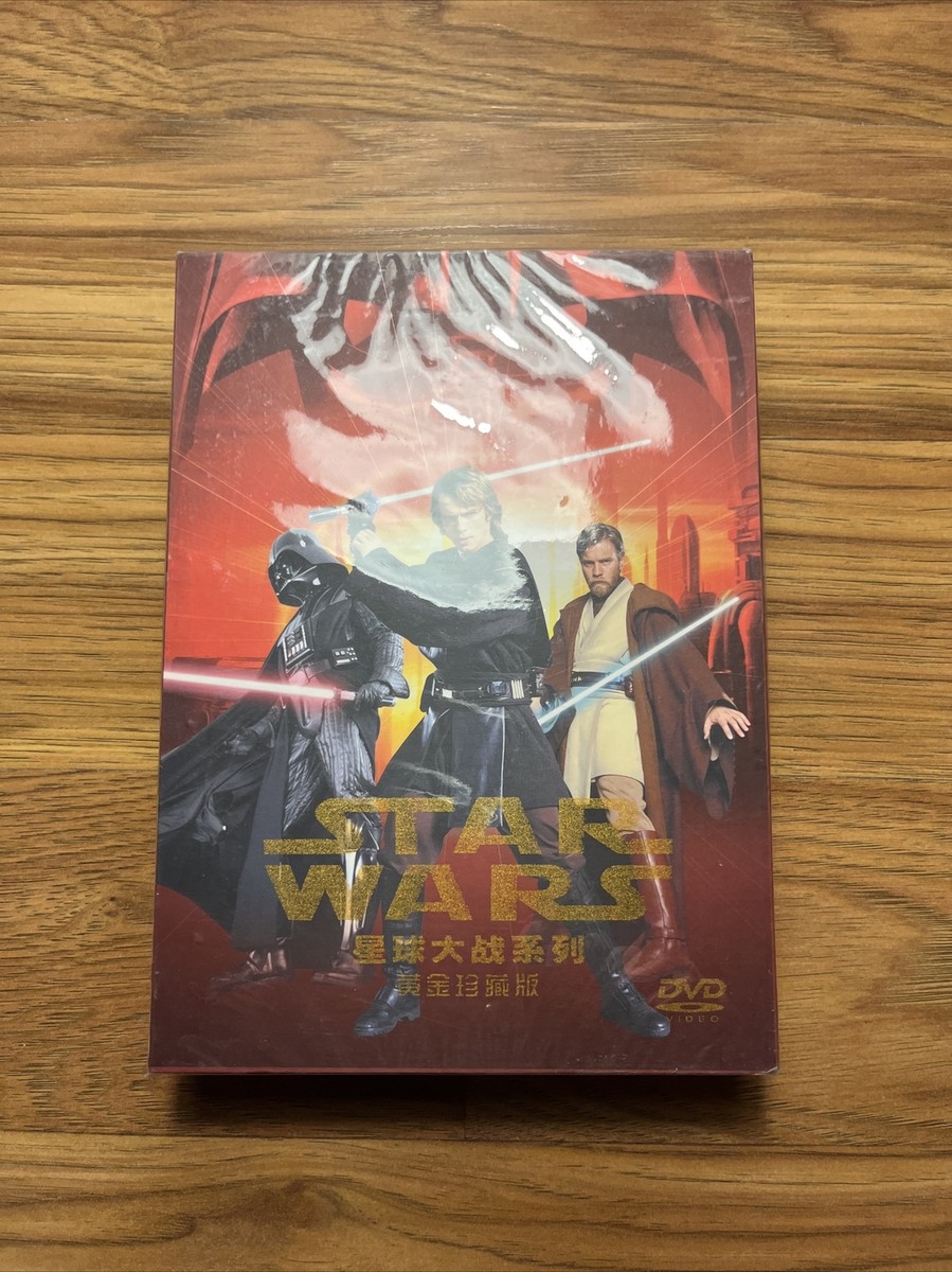 Star Wars Saga Collectors Edition 6 DVD Disc Boxset Chinese Star Wars Saga Collectors Edition 6 DVD Disc Boxset Chinese
