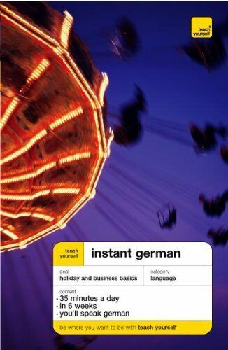 Instant German (Teach Yourself Languages) By Elisabeth Smith - Picture 1 of 1