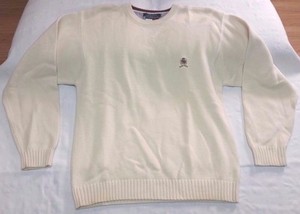 tommy hilfiger cream sweater