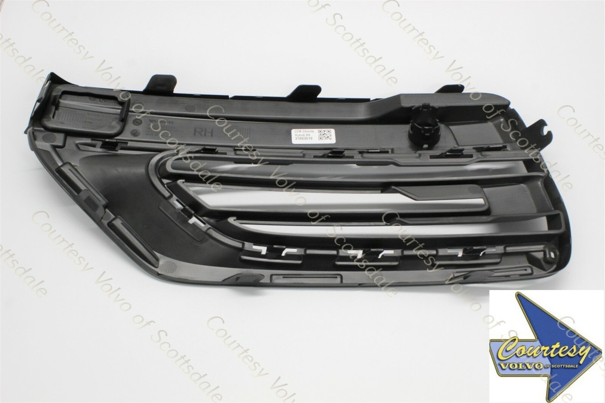 GENUINE VOLVO Factory OEM Right Front Bumper Grille XC90 32345471