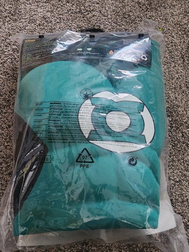 Large Adult Green Lantern Costume Rubies Never Worn Mask Strap Broke - Picture 6 of 6