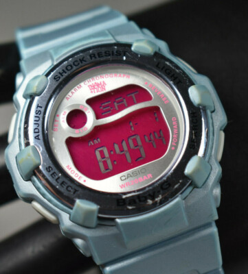 Casio G-Shock In4mation G-Lide BG3000X Limited Edition Women's Watch NEW BATTERY
